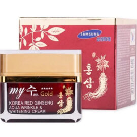 Kem dưỡng da My Gold 50ml (Gold Korea Red Ginseng Aqua Wrinkle & Whitening Cream 50ml)