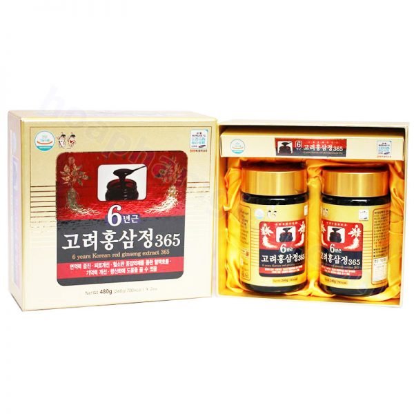 Cao Hồng Sâm 365 Hàn Quốc 240g x 2 Lọ - Ảnh 4