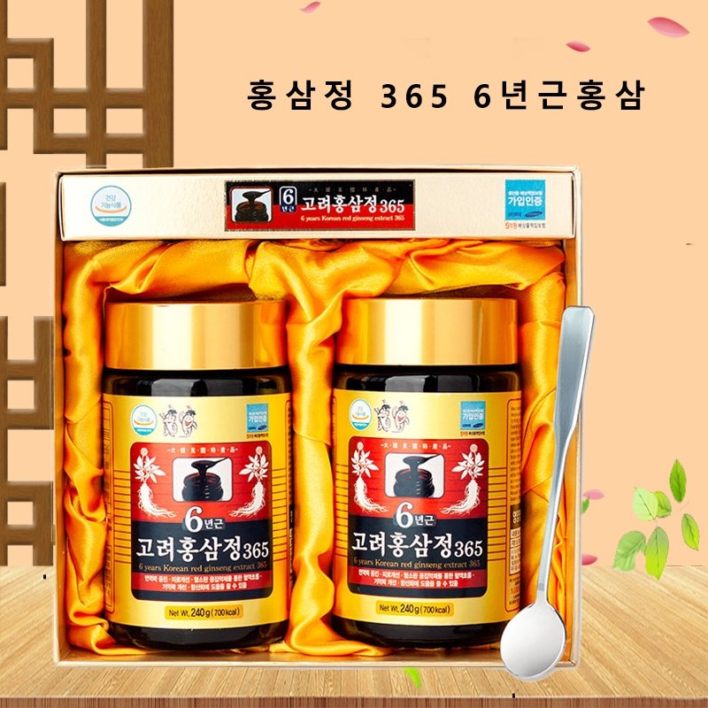 Cao Hồng Sâm 365 Hàn Quốc 240g x 2 Lọ - Ảnh 5