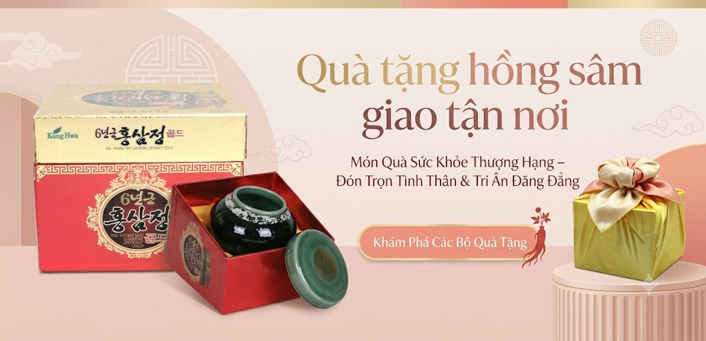 Quà tặng hồng sâm giao tận nơi