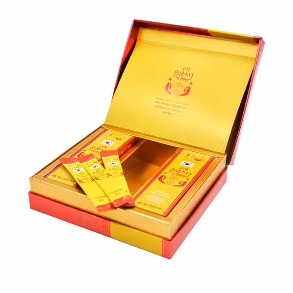 Thực phẩm bảo vệ sức khỏe: Nước Hồng sâm cao cấp Hàn Quốc (Korean Red Ginseng Stick Premium) 10ml x 30gói/hộp - Ảnh 2