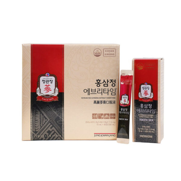 Tinh chất hồng sâm Korean Red Ginseng Extract Everytime Balance 10ml x 30 Gói - Ảnh 3